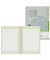 Schulheft 10-4518101 Recycling, Lineatur 1 / Schreiblern-Lineatur, A5, 80g, grau/grün, 16 Blatt / 32 Seiten
