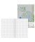Schulheft 10-4510701 Recycling, Lineatur 7 / kariert, A5, 80g, grau/grün, 16 Blatt / 32 Seiten