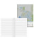 Schulheft 10-4510301 Recycling, Lineatur 3 / Schreiblern-Lineatur, A5, 80g, grau/grün, 16 Blatt / 32 Seiten