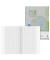 Schulheft 10-4511001 Recycling, Lineatur 10 / kariert mit weißem Rand, A5, 80g, grau/grün, 16 Blatt / 32 Seiten