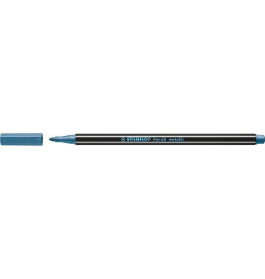 Pen 68 metallic Filzstift blau