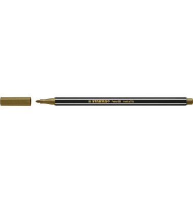 Pen 68 metallic Filzstift gold