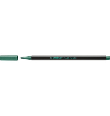 Pen 68 metallic Filzstift grün
