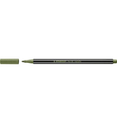 Pen 68 metallic Filzstift grün