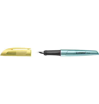 Flow Cosmetic Patronenfüller blau/gelb metallic M (mittel) Flow Cosmetic Patronenfüller blau/gelb metallic M (mittel)