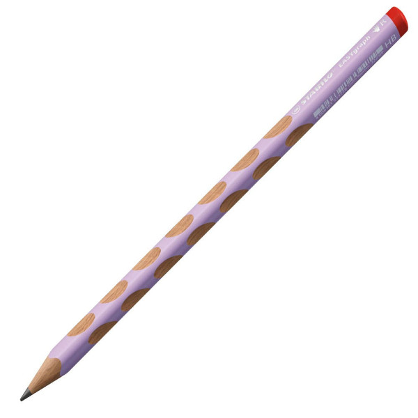 12 Stück Stabilo Bleistift EASYgraph Pastel, 322/17-HB, Härte HB, 3,15mm, pastell-lila 4006381558686 Stabilo