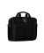 Laptoptasche Sherpa Kunstfaser schwarz