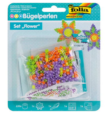 Bügelperlen Starter Set FLOWER