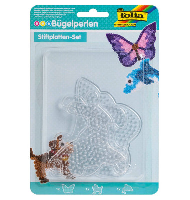 Bügelperlen Stifteplatte TIERWELT
