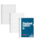 Collegeblock 106781701 Student DUO, Lineatur 27 + Lineatur 28 / liniert+kariert mit Rand innen/au&szlig;en, A4, 70g, blau, 80 Blatt