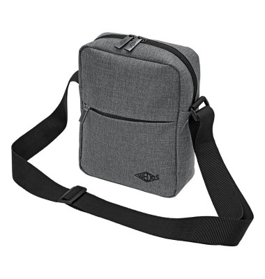 Umh&auml;ngetasche Little Messenger Bag COLLEGE Kunstfaser grau
