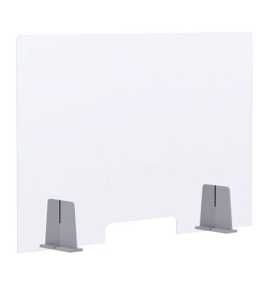 Spuckschutz transparent 98,0 x 65,0 cm