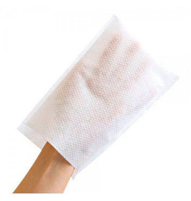 Einwegwaschhandschuhe Hygonorm Eco, Vlies, weiß, Größe Einheitsgröße,