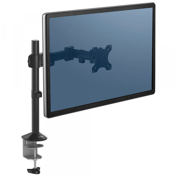 0043859748471 - Monitor-Halterung Reflex 8502501 schwarz für 1 Monitor Tischklemme Tischbohrung