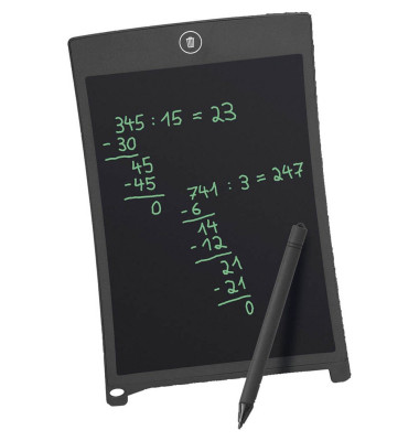 LCD-Schreibtafel schwarz 8,5 Zoll