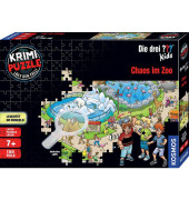 KRIMI-PUZZLE Die drei??? Kids- Chaos im Zoo Puzzle 150 Teile