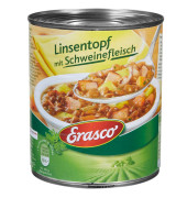 Linsen mit Schweinefleisch Dosen-Eintopf
