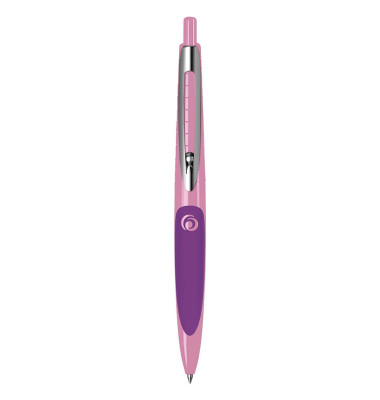 Kugelschreiber my.pen rose Schreibfarbe blau