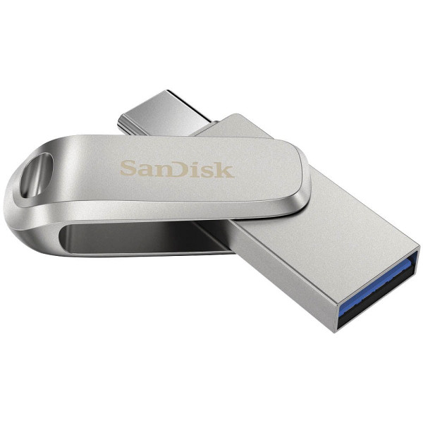 0619659179021 - USB-Stick Ultra Dual Drive Luxe SDDDC4-064G-G46 silber 64 GB 0619659179021 Sandisk