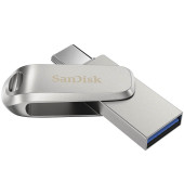 USB-Stick Ultra Dual Drive Luxe Type-C silber 256 GB