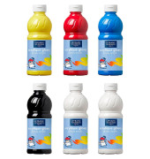 Acrylfarben farbsortiert
