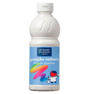 Gouache Liquide Redimix Temperafarbe weiß