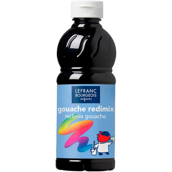 3013641880174 - Gouache Liquide Redimix Temperafarbe schwarz 3013641880174 500 Milliliter 3013641880174 - Gouache Liquide Redimix Temperafarbe schwarz 3013641880174 500 Milliliter