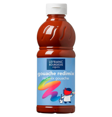 Gouache Liquide Redimix Temperafarbe braun