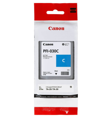 Druckerpatrone 3490C001 (PFI-030), cyan