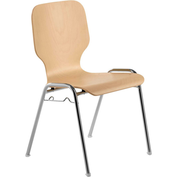 4032376009888 - Mayer Sitzmöbel Stapelstuhl myDARIO Buche lackiert Buchensperrholz Holz 4 Metallfüße 2 Stück 4032376009888 - Mayer Sitzmöbel Stapelstuhl myDARIO Buche lackiert Buchensperrholz Holz 4 Metallfüße 2 Stück