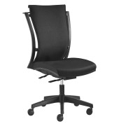 B&uuml;rostuhl myULTIMATE FLEX, schwarz / schwarz, bis 120kg, ohne Kopfst&uuml;tze
