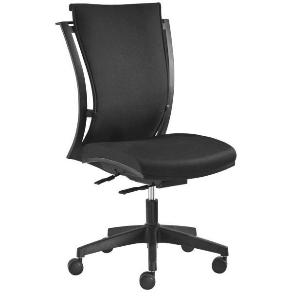 Mayer Bürostuhl myULTIMATE FLEX, schwarz / schwarz, bis 120kg, ohne Kopfstütze 4032376009796 Mayer