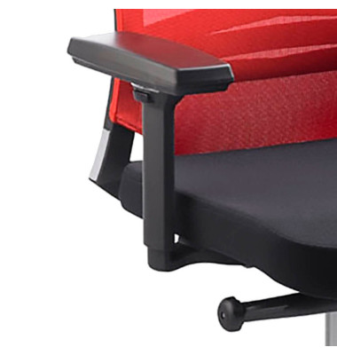 B&uuml;rostuhl-Armlehnen 8176, schwarz