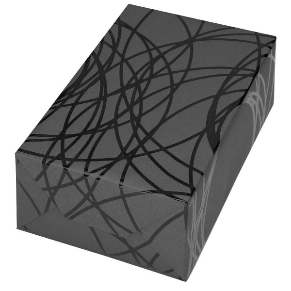 4051291068176 - Geschenkpapier Pablo PR005070050050 Linien 50cm x 50m grau schwarz 4051291068176 Jung 4051291068176 - Geschenkpapier Pablo PR005070050050 Linien 50cm x 50m grau schwarz 4051291068176 Jung