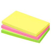 Haftnotizen 5655-21BOX, Box, 125x75mm, gelb/pink/grün, rechteckig