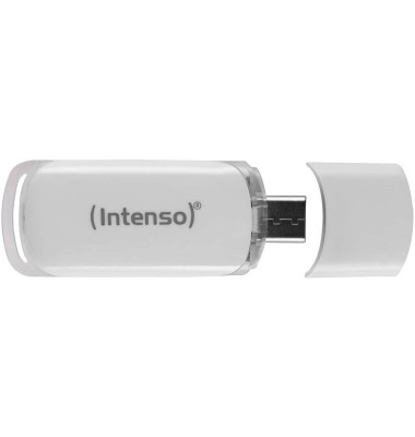 USB-Stick Flash Line 3538491, wei&szlig;, USB 3.2 Gen 1, 128 GB