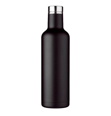 Isolierflasche kupfer-vakuum schwarz