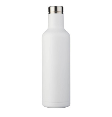 Isolierflasche kupfer-vakuum weiß
