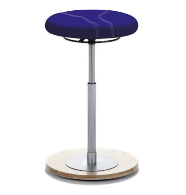 Hocker 1110 N 26 396 myERGOSIT, blau, höhenverstellbar, bis 120kg Hocker 1110 N 26 396 myERGOSIT, blau, höhenverstellbar, bis 120kg