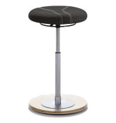 Hocker 1110 N 26 487 myERGOSIT, schwarz, höhenverstellbar, bis 120kg