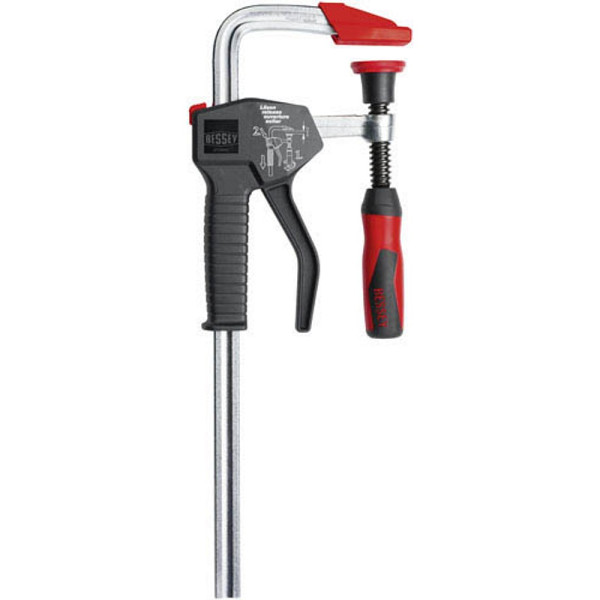 4008158030692 - Einhandzwinge EHZ mit 2-K-Griff EHZ60-2K Spann-Weite (max)600 mm Ausladungs-Maße100 mm 4008158030692 - Einhandzwinge EHZ mit 2-K-Griff EHZ60-2K Spann-Weite (max)600 mm Ausladungs-Maße100 mm