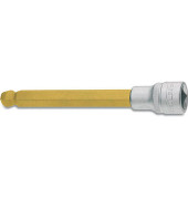 1/2" Innen-6kant Kugelkopf lang Steckschlüsseleinsatz 12,0 mm