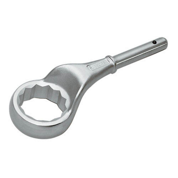 4010886603505 - - Zugringschlüssel 2 a 70 Schlüsselweite 70 mm Länge 365 mm gekröpft 4010886603505 - - Zugringschlüssel 2 a 70 Schlüsselweite 70 mm Länge 365 mm gekröpft