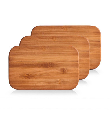 Schneidebretter-Set Bamboo braun 3 teilig Schneidebretter-Set Bamboo braun 3 teilig