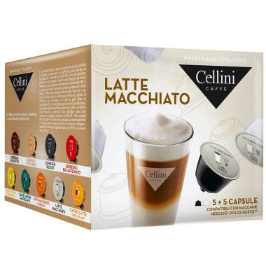 LATTE MACCHIATO Kaffeekapseln 10 Portionen