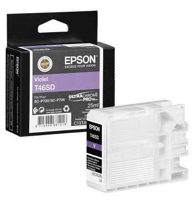 Druckerpatrone T46SD C13T46SD00 (T46SD), violett