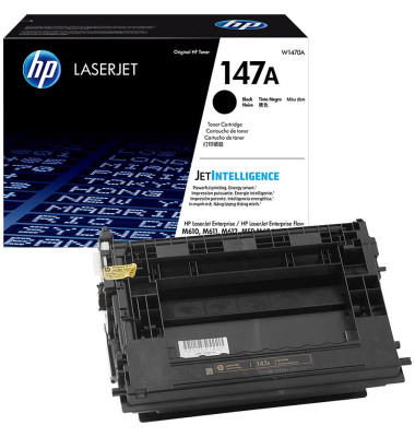 Toner W1470A (147A), schwarz, ca. 10500 Seiten