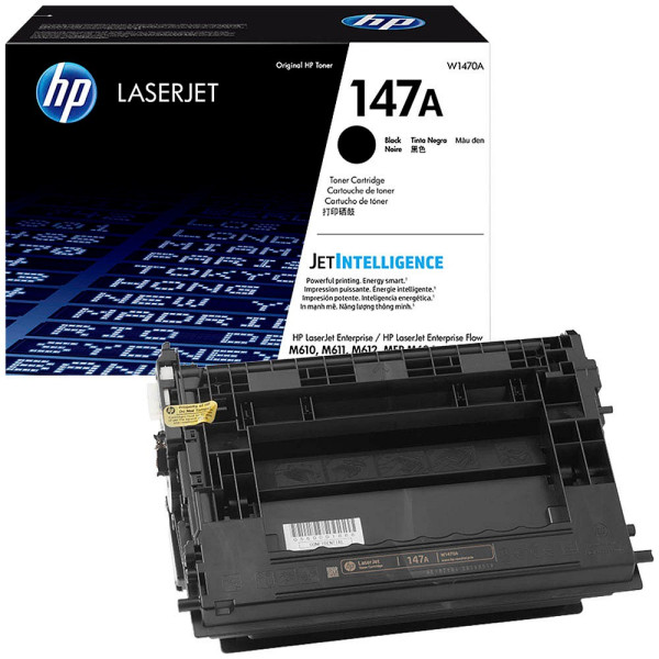 0194441304671 - 147A - Schwarz - Original - LaserJet - Tonerpatrone (W1470A) - für LaserJet Enterprise MFP M635 LaserJet Enterprise Flow MFP M634 MFP M635 MFP M636