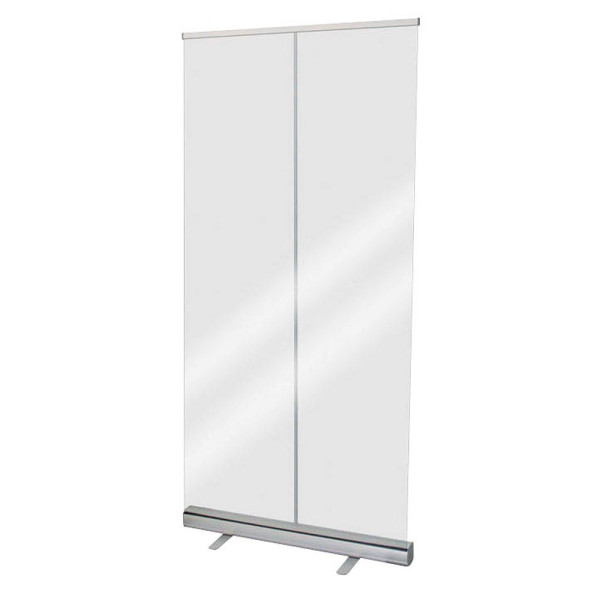 4052301091757 - Hygieneschutzwand Roll-up PET-Folie glasklar einrollbar Aluminiumkassette mit Füßen B 1000 x T 200 x H 2200 mm 4052301091757 - Hygieneschutzwand Roll-up PET-Folie glasklar einrollbar Aluminiumkassette mit Füßen B 1000 x T 200 x H 2200 mm