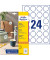 Etiketten L3415-10 weiß 40,0 x 40,0 mm